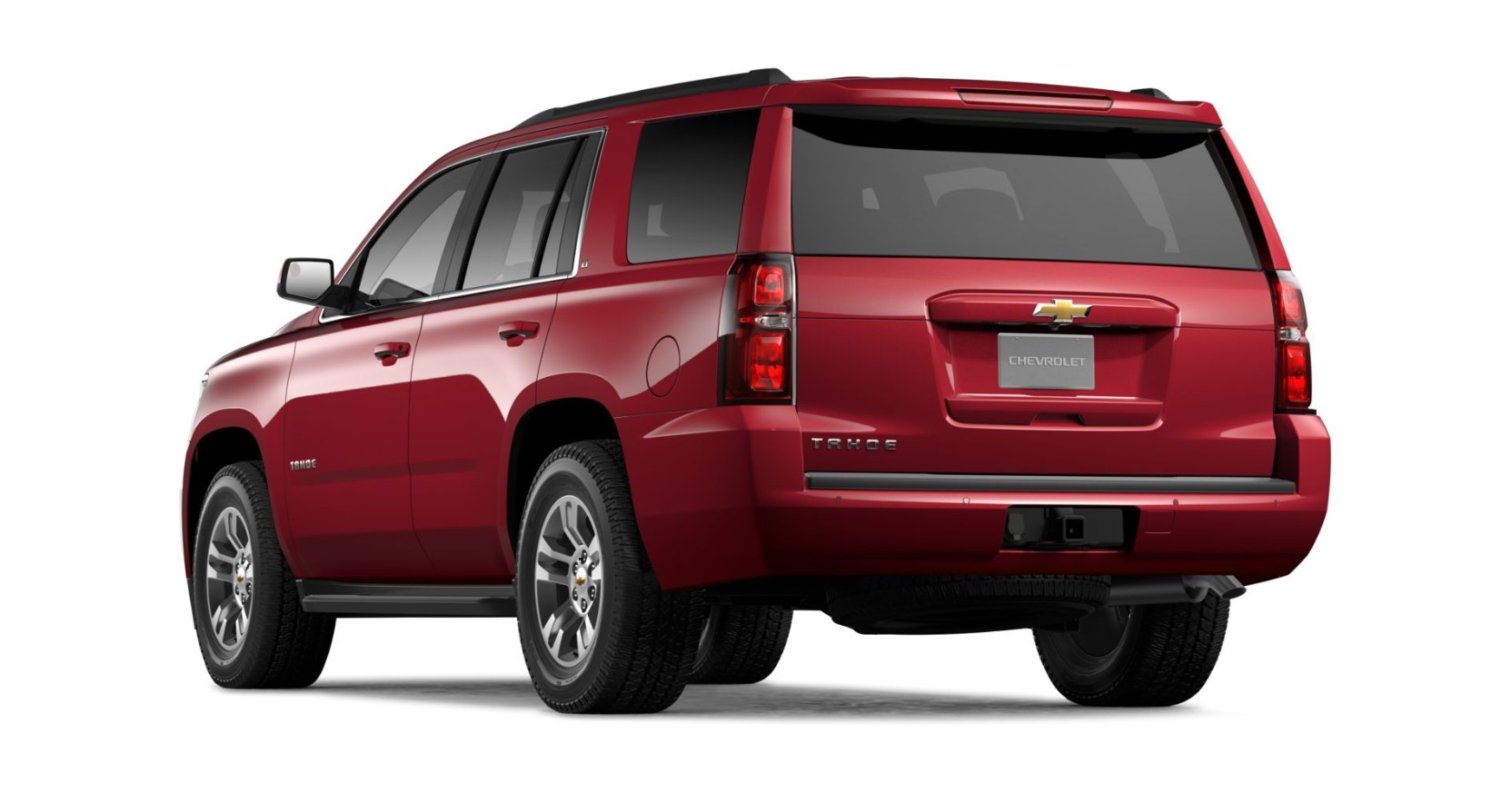 2018 Chevrolet Tahoe LT Rear Red Exterior Picture